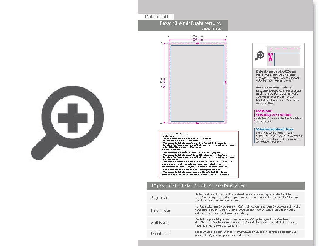 Product Bild brosch__re_mit_drahtheftung__endformat_din_a3__60-seitig