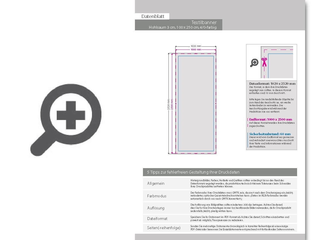 Product Bild hochwertige_stoff-banner_100_x_250_cm__4_0-farbig_bedruckt__hohlsaum_links_und_rechts_(durchmesser_hohlsaum_3_0_cm)